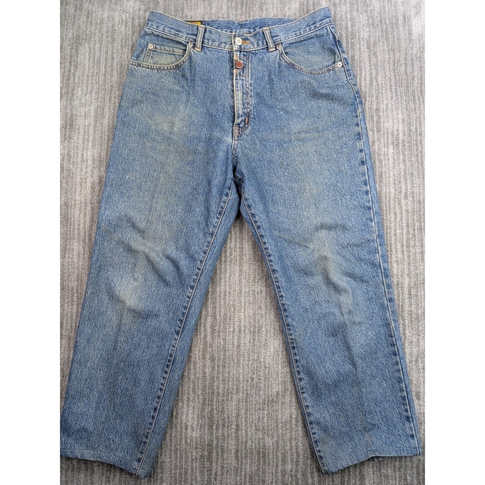 VTG Edwin Japanese Denim French Classic Straight Jeans 32x26 Cotton Japan Made